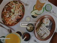 Tablet Screenshot of guacamoleytequila.com